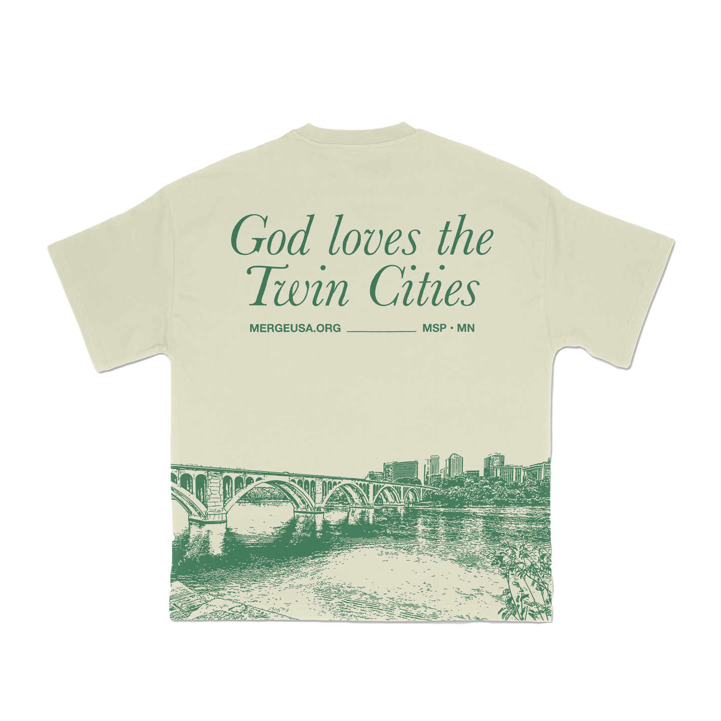 God Loves the Twin Cities T-Shirt