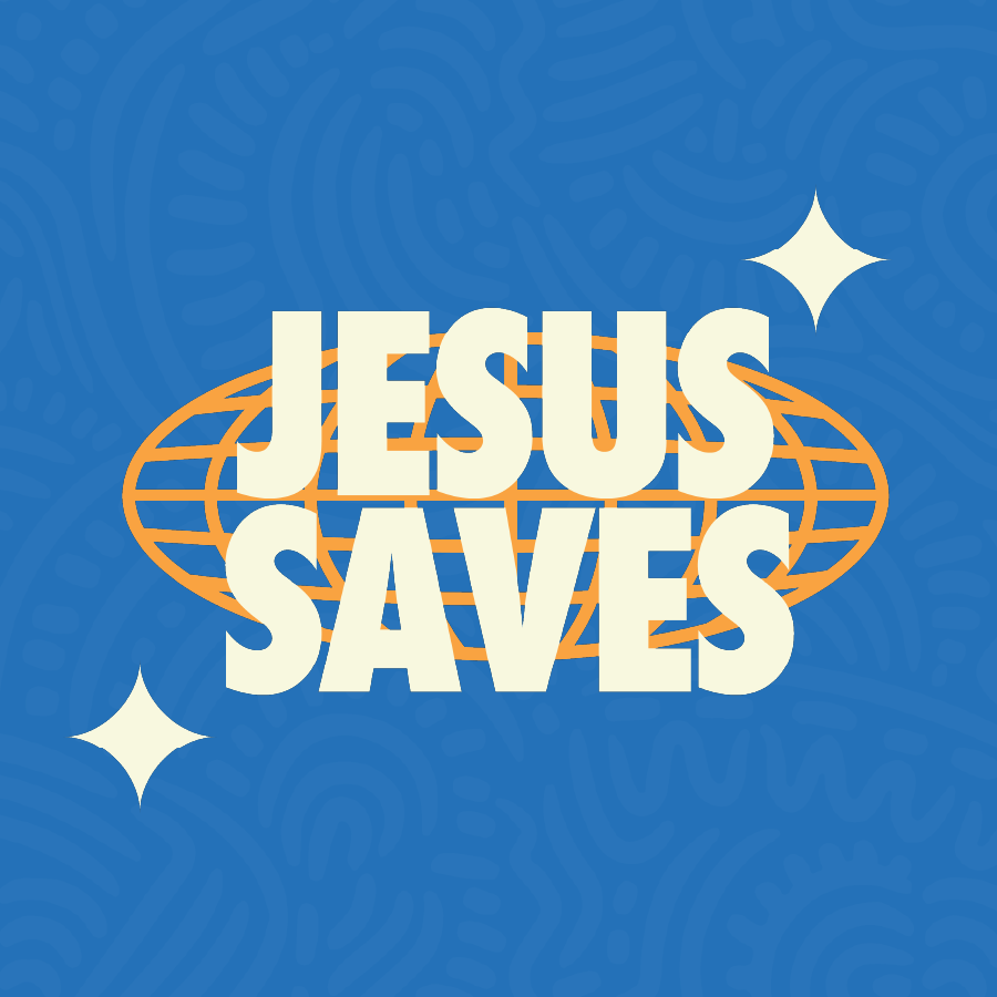 Jesus Saves Sticker